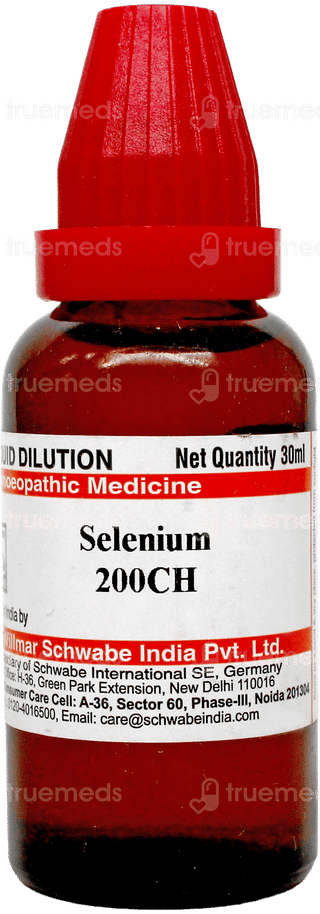 Dr Willmar Schwabe Selenium 200ch Dilution 30ml