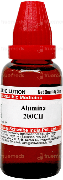 Dr Willmar Schwabe Alumina 200ch Dilution 30ml