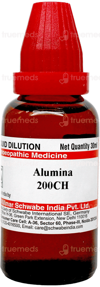 Dr Willmar Schwabe Alumina 200Ch Dilution 30Ml