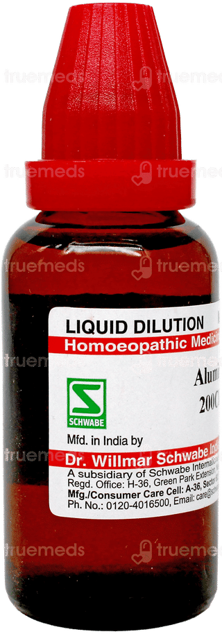 Dr Willmar Schwabe Alumina 200Ch Dilution 30Ml