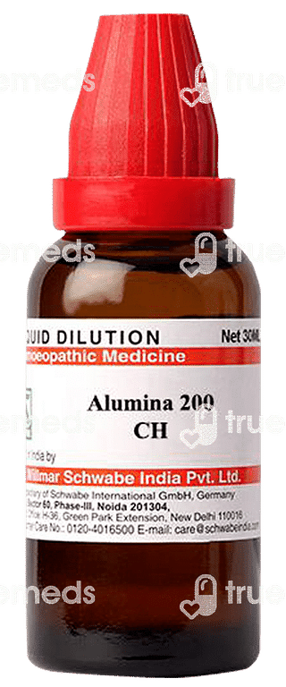 Dr Willmar Schwabe India Alumina 200 Ch Dilution 30 ML