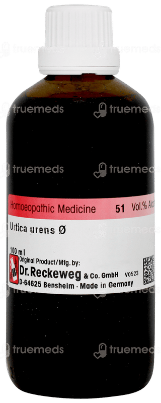 Dr Reckeweg Urtica Urens Q Mother Tincture 100ml