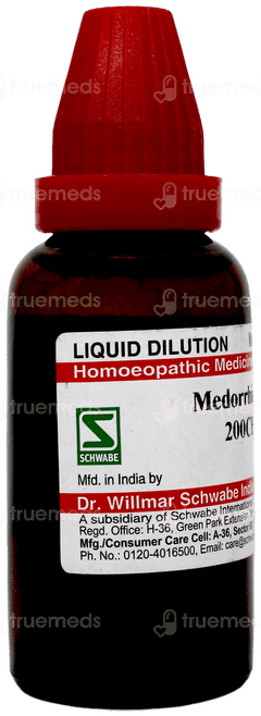Dr Willmar Schwabe Medorrhinum 200ch Dilution 30ml