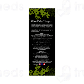 Basic Ayurveda Olive Cider Vinegar 500ml