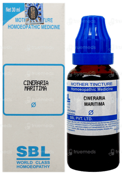 Sbl Cineraria Maritima Mother Tincture 30 Ml Sbl Cineraria Maritima Mother Tincture 30 Ml