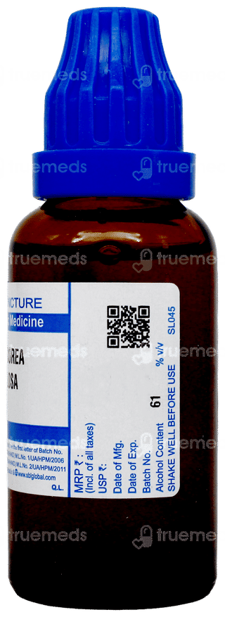 Sbl Dioscorea Villosa Q Mother Tincture 30Ml