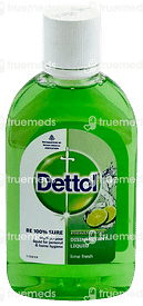 Dettol Multi Purpose Disinfectant Lime Fresh Liquid 200 ML