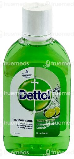 Dettol Multi Purpose Disinfectant Lime Fresh Liquid 200 ML