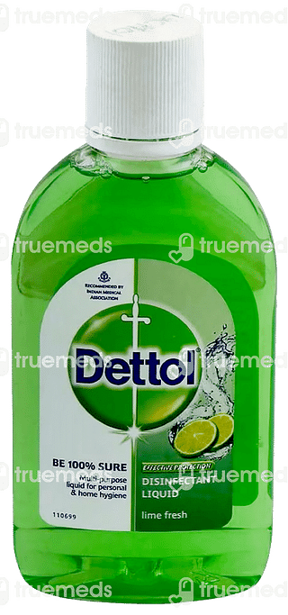 Dettol Multi Purpose Disinfectant Lime Fresh Liquid 200 ML