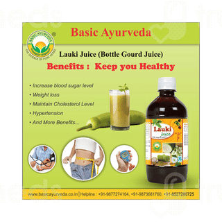 Basic Ayurveda Lauki With Tulsi And Pudina Juice 500ml