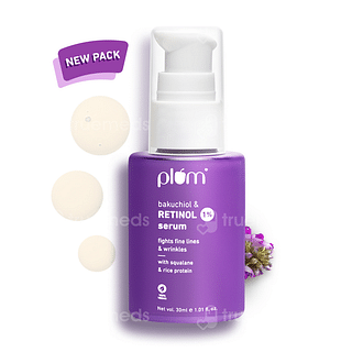 Plum Bakuchiol & Retinol 1% Serum 30ml