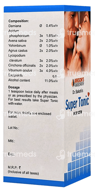 Bakson's Super Tonic 115 ML