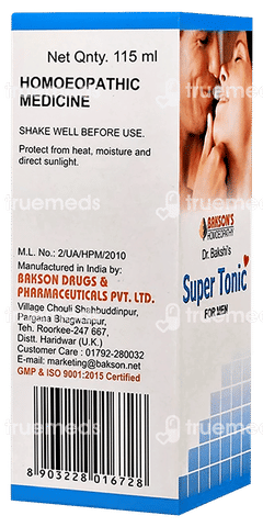 Baksons Super Tonic 115Ml