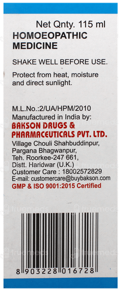 Baksons Super Tonic 115Ml