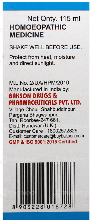 Baksons Super Tonic 115Ml