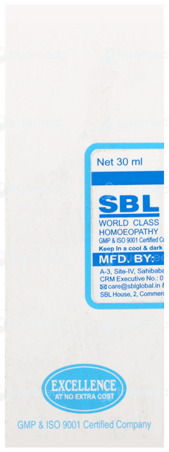 Sbl Terminalia Chebula Mother Tincture 30 ML