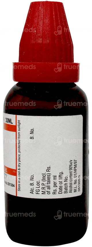 Dr Willmar Schwabe India Colocynthis 200 Ch Dilution 30 ML