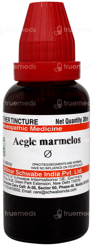 Dr Willmar Schwabe Aegle Marmelos Q Mother Tincture 30ml