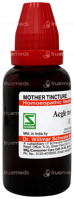 Dr Willmar Schwabe Aegle Marmelos Q Mother Tincture 30ml Dr Willmar Schwabe Aegle Marmelos Q Mother Tincture 30ml