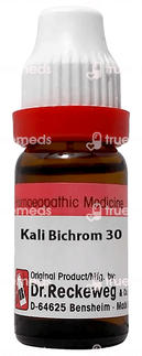 Dr. Reckeweg Kali Bichrom 30 Ch Dilution 11 ML