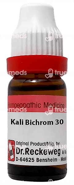 Dr Reckeweg Kali Bichrom 30ch Dilution 11ml Dr Reckeweg Kali Bichrom 30ch Dilution 11ml