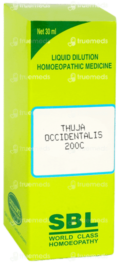 Sbl Thuja Occidentalis 200c Dilution 30ml