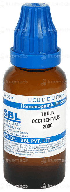 Sbl Thuja Occidentalis 200c Dilution 30ml
