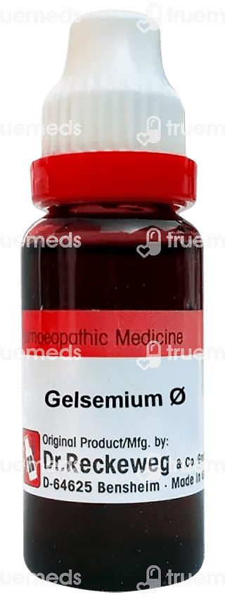 Dr Reckeweg Gelsemium Q Mother Tincture 20 ML