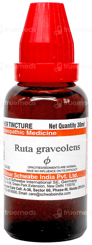 Dr Willmar Schwabe Ruta Graveolens Q Mother Tincture 30Ml