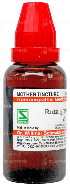 Dr Willmar Schwabe Ruta Graveolens Q Mother Tincture 30Ml Dr Willmar Schwabe Ruta Graveolens Q Mother Tincture 30Ml