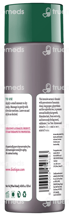 Biotique Advanced Ayurveda Mountain Ebony Anti Hair Fall Serum 120ml
