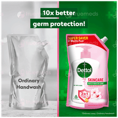 Dettol Skincare Liquid Handwash Refill Pack 675 ML Buy 1 Get 1 Free