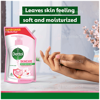 Dettol Skincare Liquid Handwash Refill Pack 675 ML Buy 1 Get 1 Free