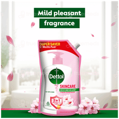 Dettol Skincare Liquid Handwash Refill Pack 675 ML Buy 1 Get 1 Free