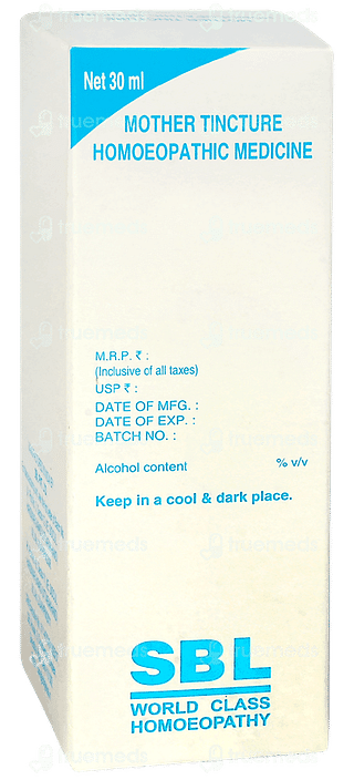 Sbl Plantago Major Q Mother Tincture 30ml