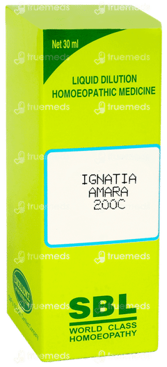 Sbl Ignatia Amara 200c Dilution 30ml