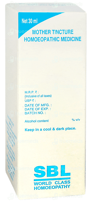Sbl Ocimum Sanctum Mother Tincture 30 ML