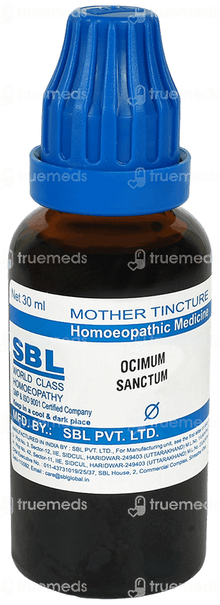 Sbl Ocimum Sanctum Mother Tincture 30 ML