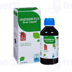 Sbl Diaboherb Plus New Strawberry Flavour Liquid 180ml