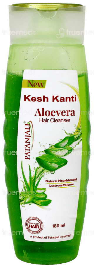 Patanjali Kesh Kanti Aloevera New Hair Cleanser 180Ml