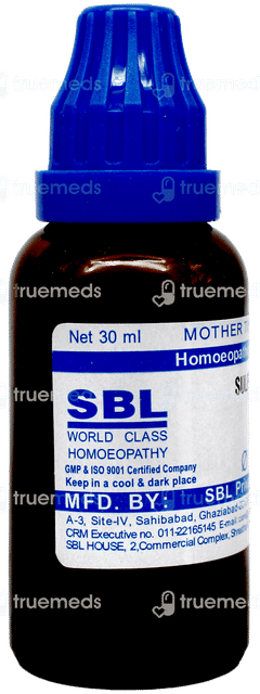 Sbl Sulphur Q Mother Tincture 30ml