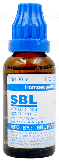 Sbl Sulphur 200c Dilution 30ml
