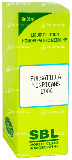 Sbl Pulsatilla Nigricans 200c Dilution 30ml