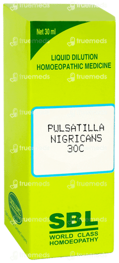 Sbl Pulsatilla Nigricans 30c Dilution 30ml