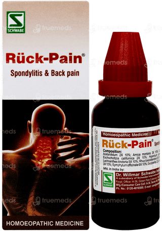 Dr Willmar Schwabe Ruck Pain 30ml