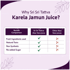 Sri Sri Tattva Karela Jamun No Added Sugar Juice 500ml