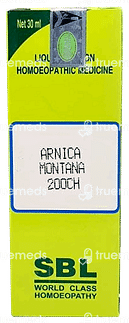 Sbl Arnica Montana 200c Dilution 30ml