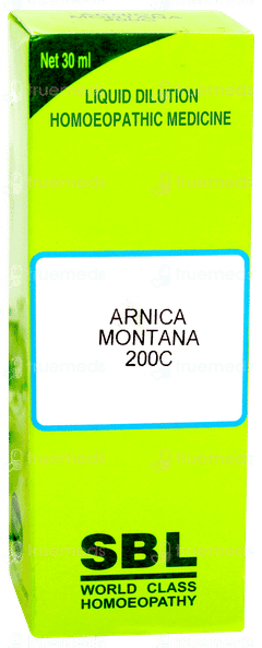 Sbl Arnica Montana 200c Dilution 30ml Sbl Arnica Montana 200c Dilution 30ml