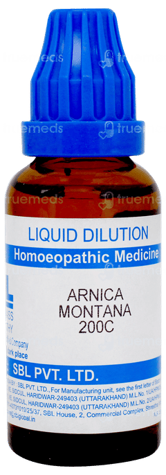 Sbl Arnica Montana 200c Dilution 30ml Sbl Arnica Montana 200c Dilution 30ml