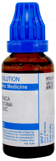 Sbl Arnica Montana 200c Dilution 30ml Sbl Arnica Montana 200c Dilution 30ml